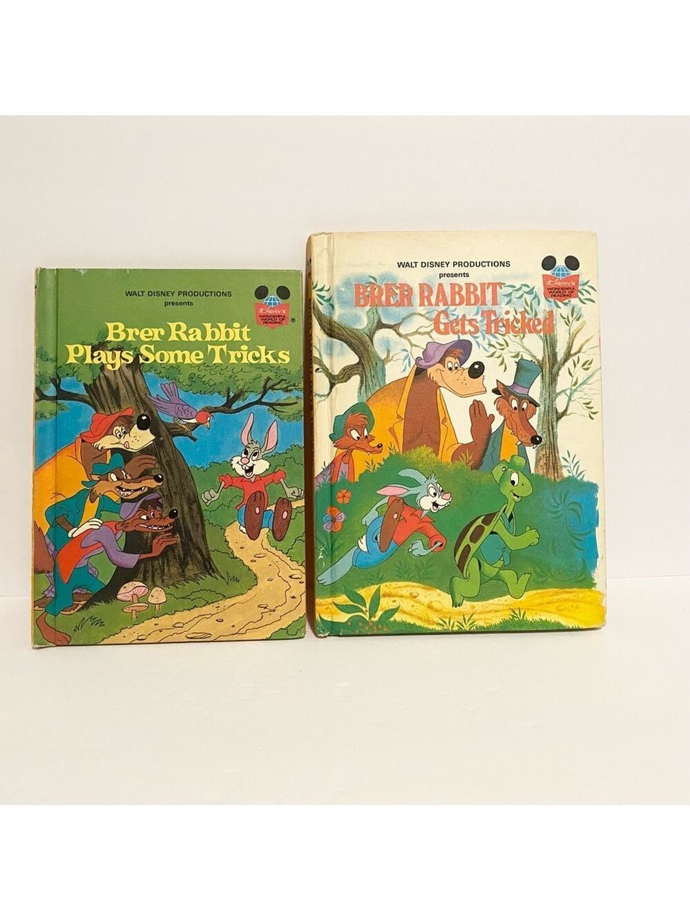 Disney Brer Rabbit Wonderful World of Reading Hardcover Books Splash Mountain